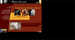 Desktop Screenshot of musee.allauch.com